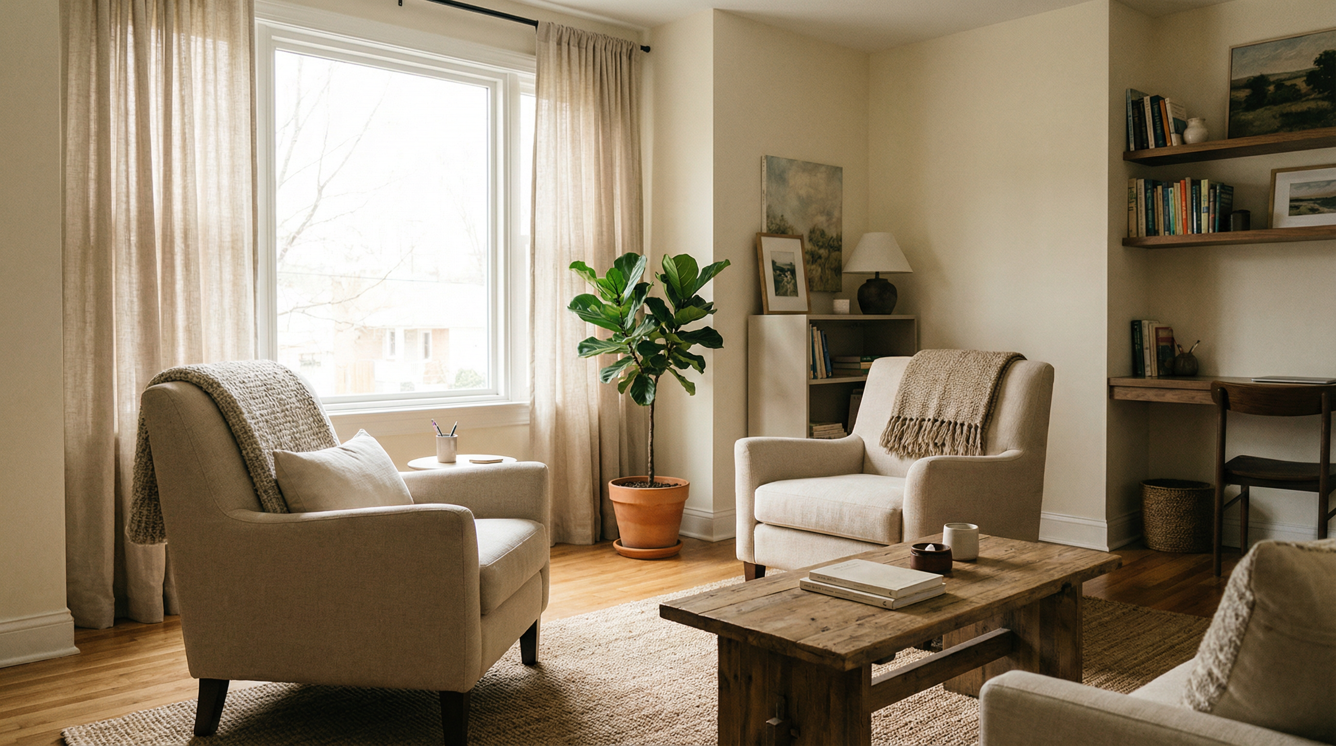 Comfortable counseling environment